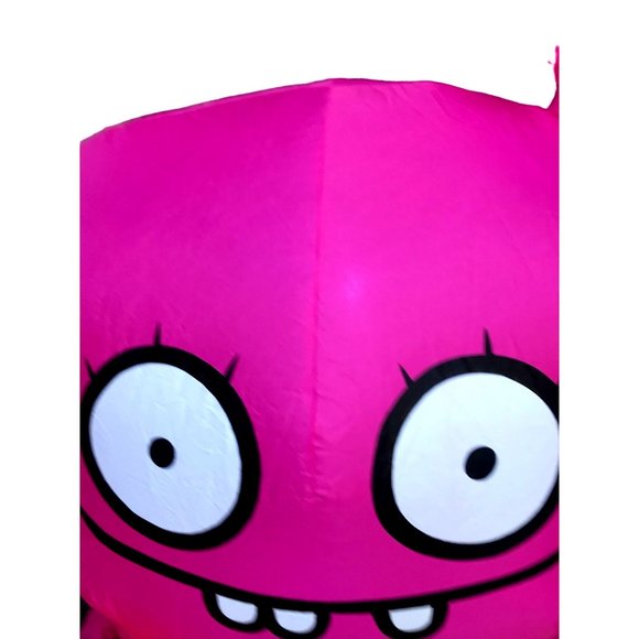 Gemmy UglyDolls Collab Moxy Inflatable LED Halloween Indoor Outdoor Pink 3.5' - Picture 6 of 8